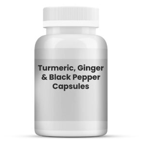 Turmeric with Ginger and Black Pepper Capsules